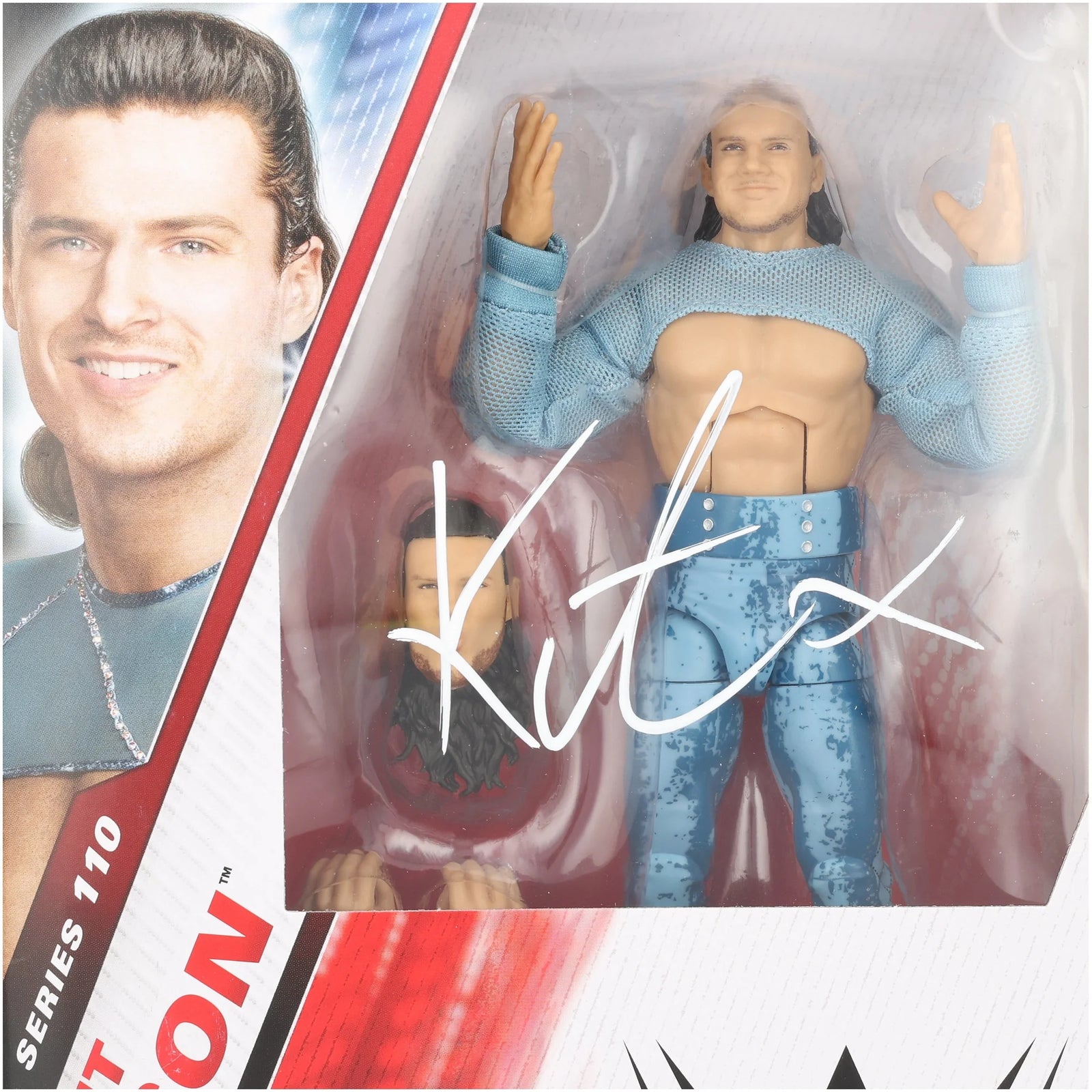 Kit Wilson Signed Mattel Elite Collection Series 110 Action Figure | WWE
