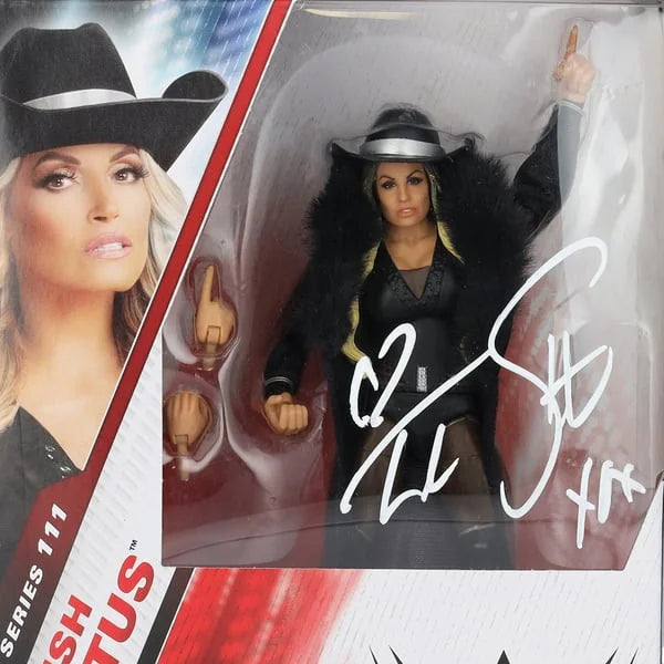 Trish Stratus Signed Mattel Elite Collection Series 111 Action Figure | WFIGUWR0338