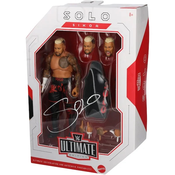Solo Sikoa Signed Mattel Ultimate Edition Action Figure | Wave 24