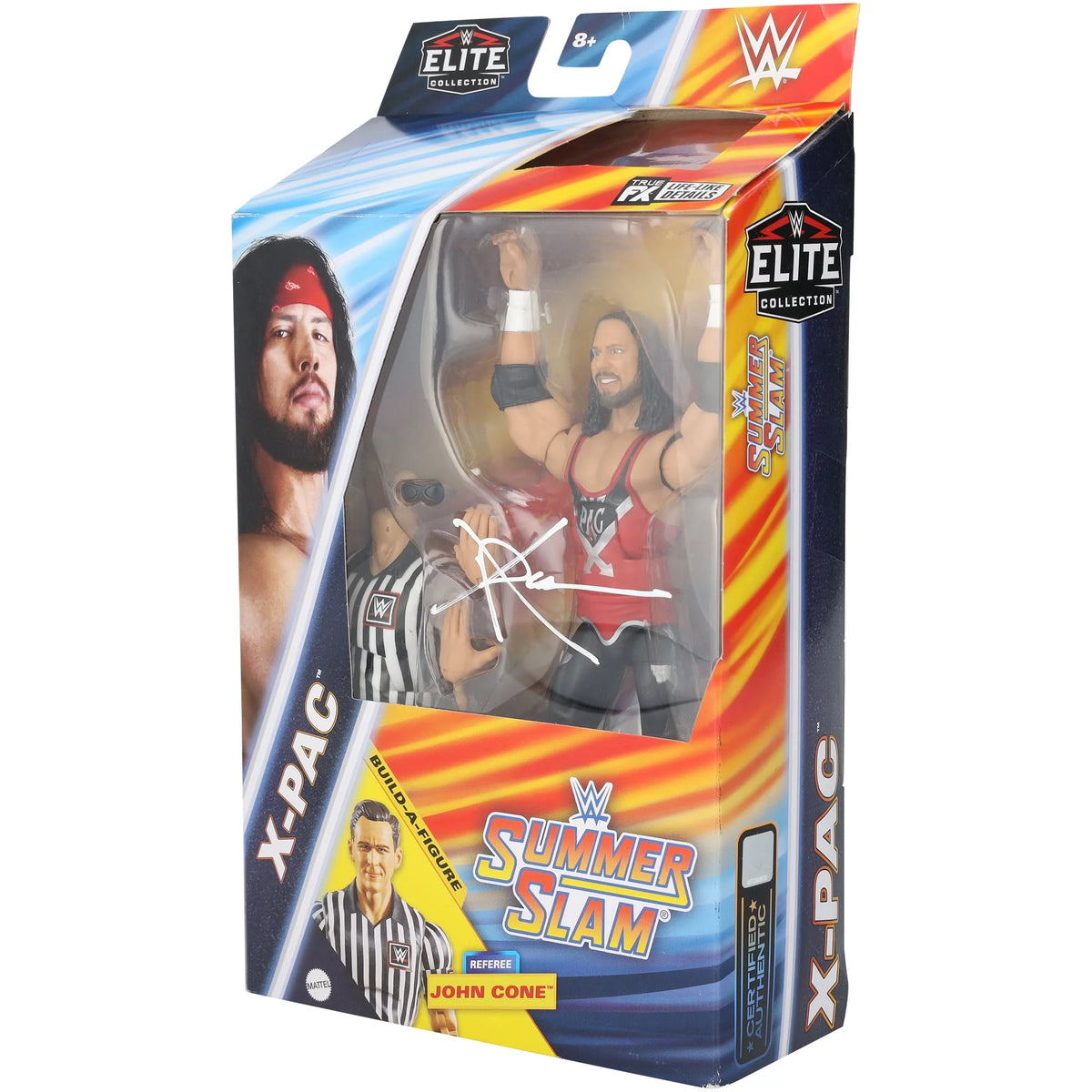 X-Pac Signed WWE Mattel 2024 SummerSlam Elite Action Figure | Authenticated | WFIGUWR0352