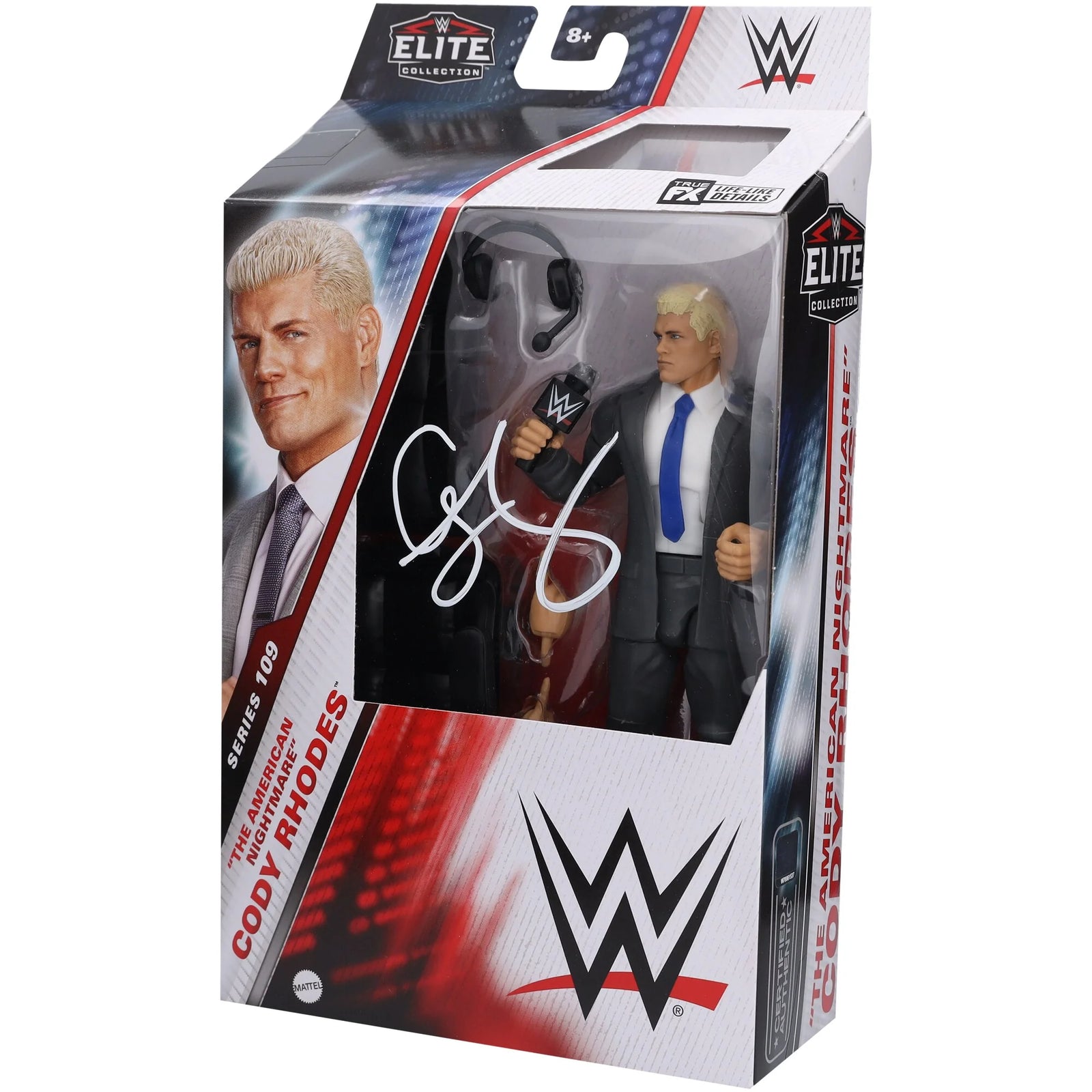 Cody Rhodes Signed Mattel Elite Collection Action Figure | Series 120