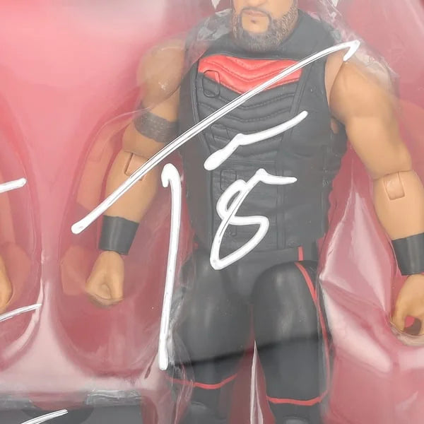 Tama Tonga & Jacob Fatu Signed WWE Mattel 2-Pack | Main Event Showdown | WFIGUWR0409