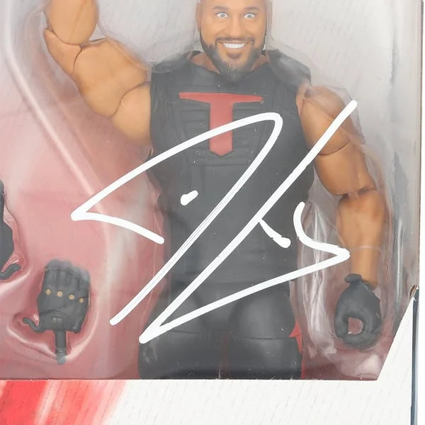 Tonga Loa Signed Mattel Elite Series 118 Action Figure | Authenticated | WFIGUWR0410