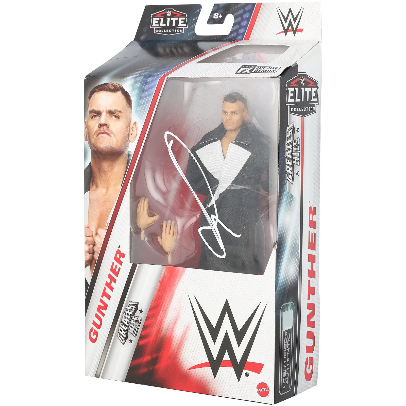 Gunther Signed Mattel Elite Greatest Hits Action Figure | WWE