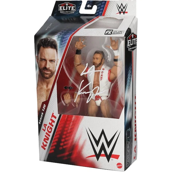 LA Knight Signed Mattel Elite Series 120 Action Figure | Authenticated