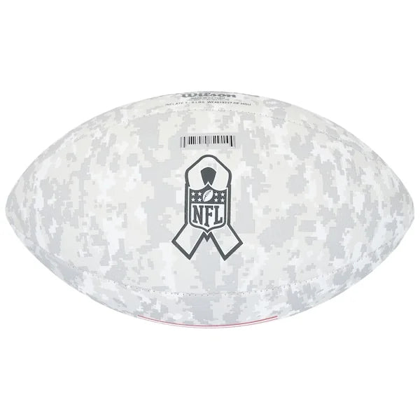 Marcus Allen Signed Raiders 2024 Salute To Service Football | Authenticated