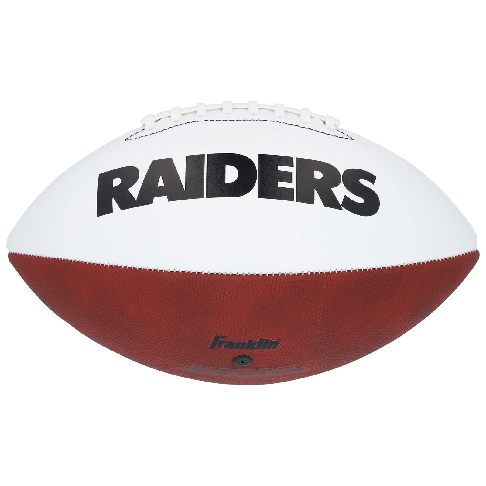 Marcus Allen Signed Raiders Football | Franklin White Panel