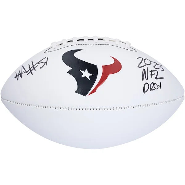 Will Anderson Jr. Signed Texans Football | 2023 NFL DROY Inscription