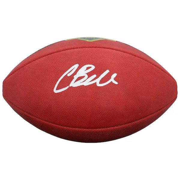 Chris Bell Signed Miami Dolphins Football | Wilson Duke