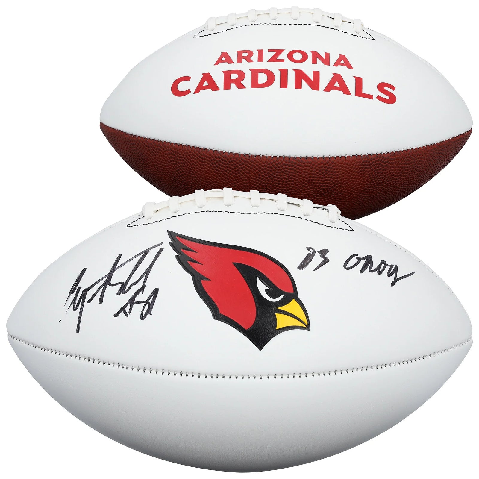 Anquan Boldin Signed Arizona Cardinals Football | 2023 OROY Inscription