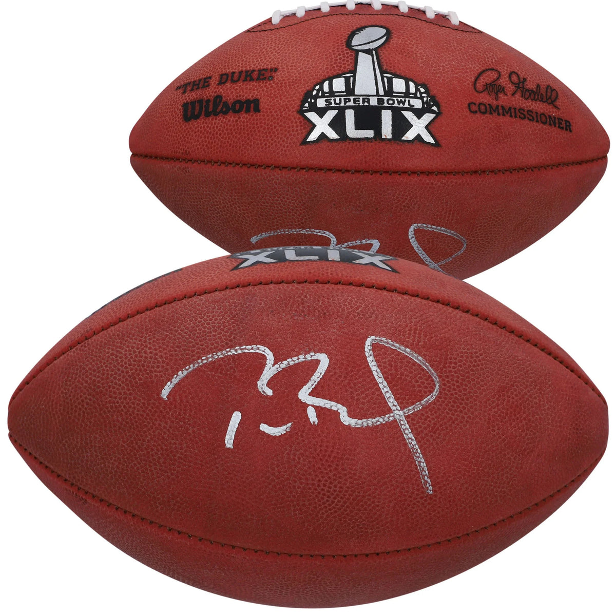 Tom Brady Signed Super Bowl XLIX Pro Football | Patriots | WFTBLBR0028
