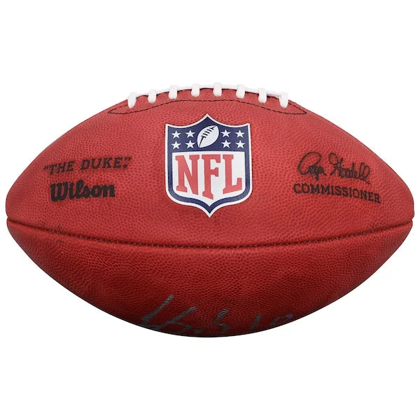 Luther Burden III Signed Duke Football | Chicago Bears