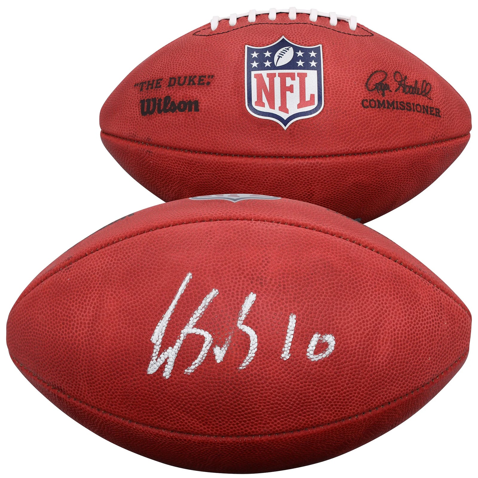 Luther Burden III Signed Duke Football | Chicago Bears