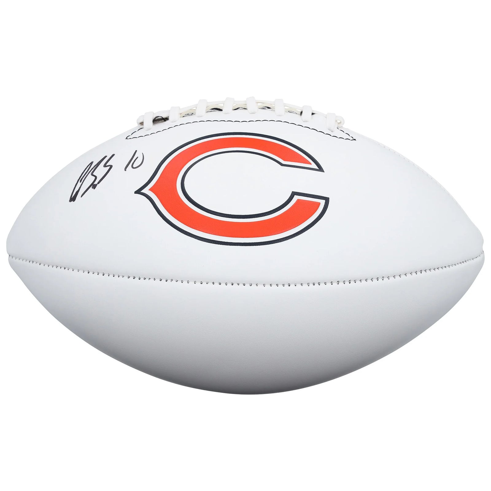 Luther Burden III Signed Chicago Bears Football | Authenticated