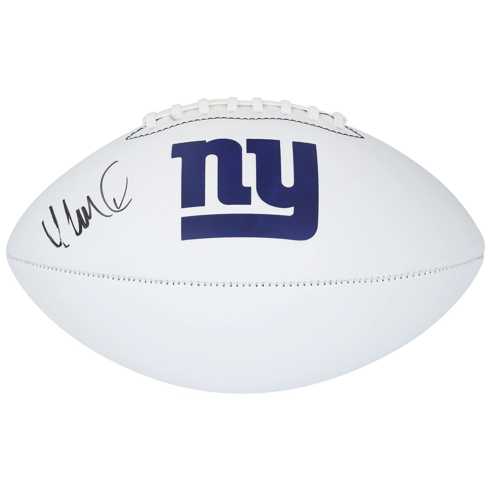 Abdul Carter Signed Giants Football | Franklin White Panel