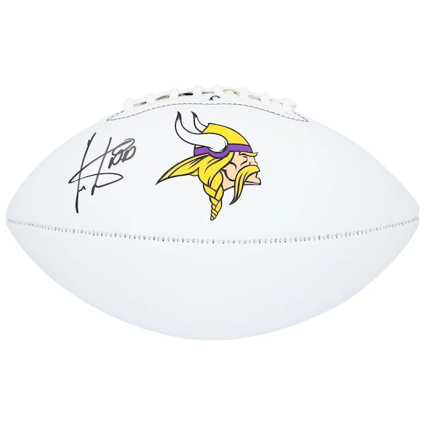 Cris Carter Signed Minnesota Vikings Franklin Football | Authenticated