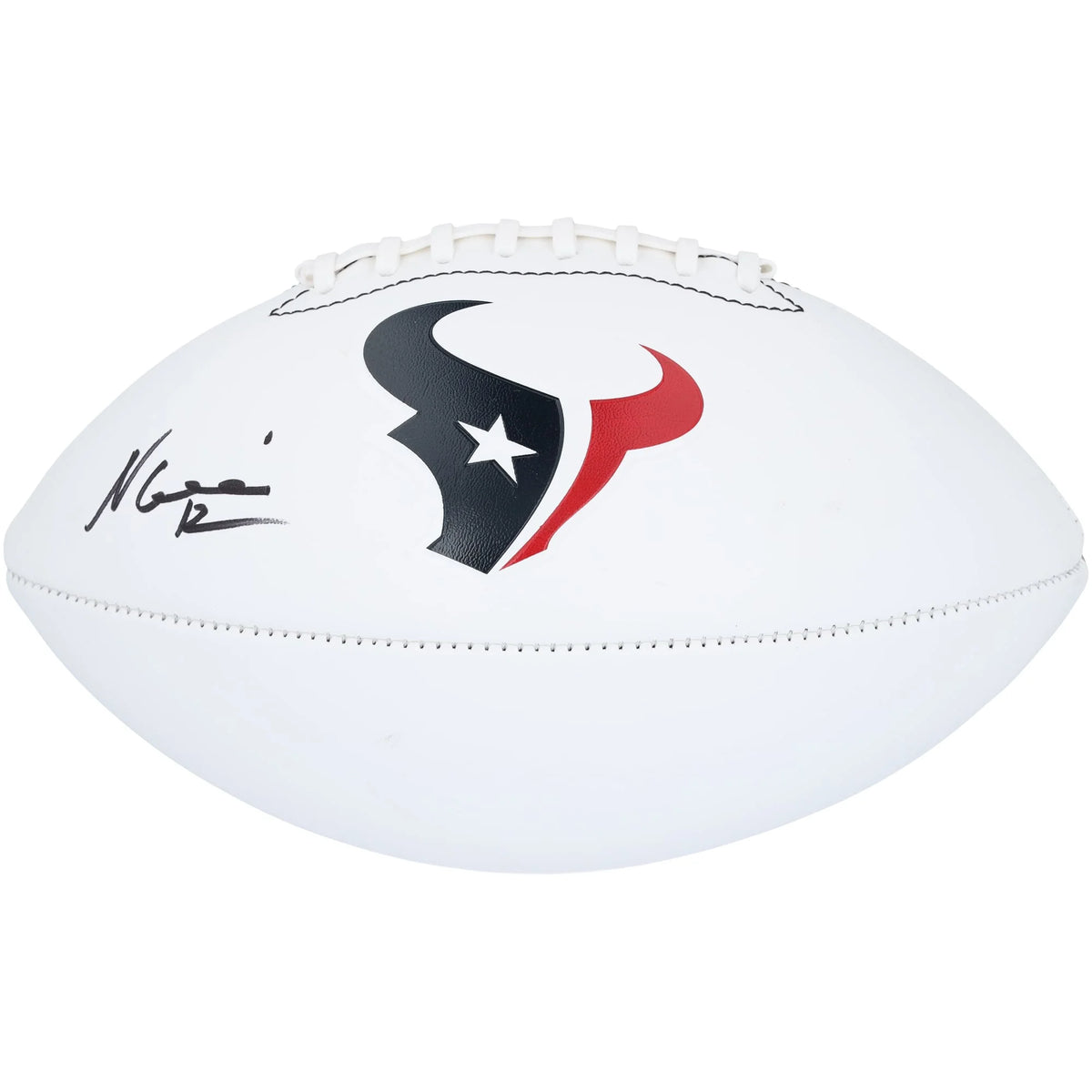 Nico Collins Signed Houston Texans Football | Authenticated | WFTBLCO0093