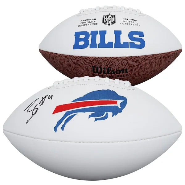 James Cook III Signed Wilson Football | Buffalo Bills