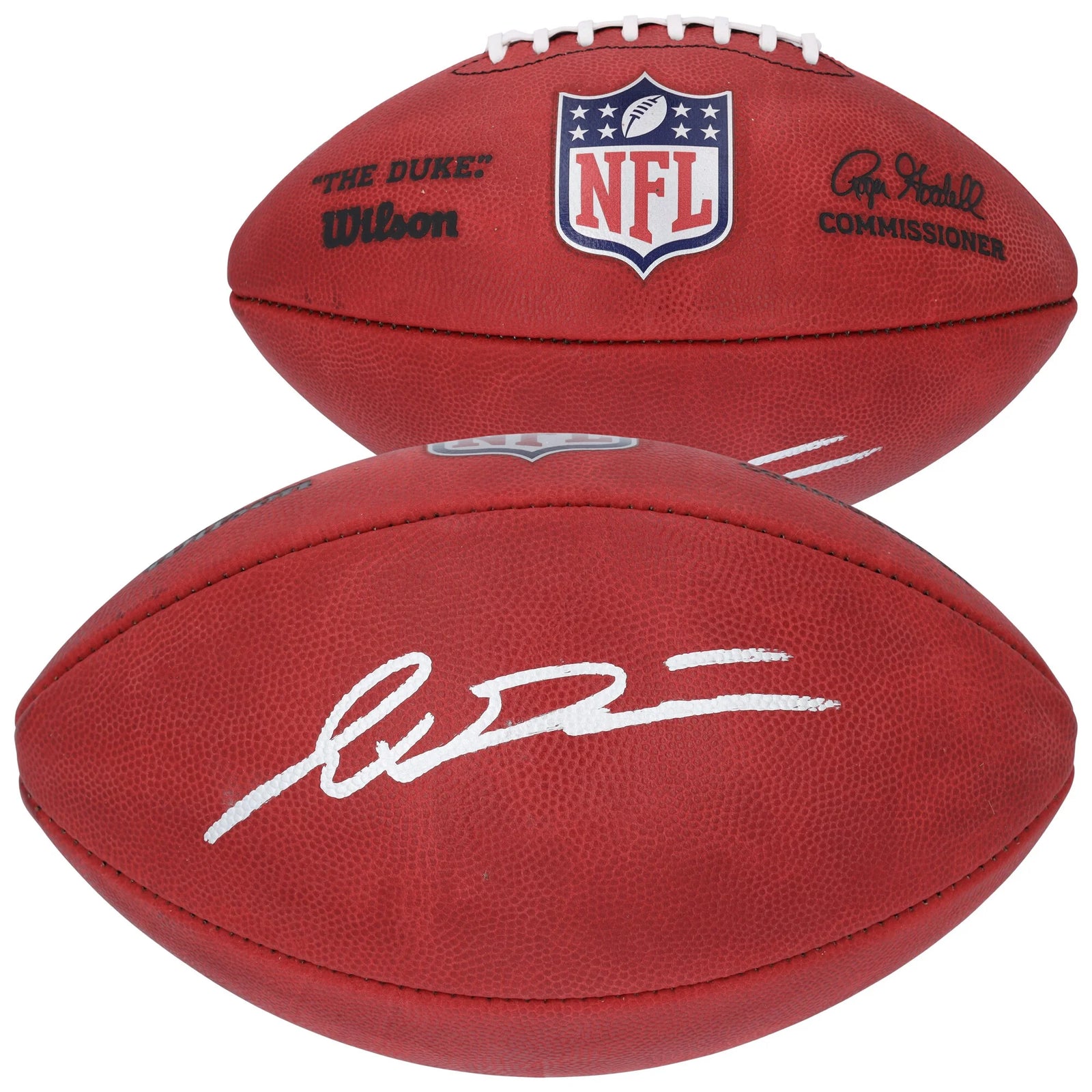 Jaxson Dart Signed Wilson Duke Football | New York Giants