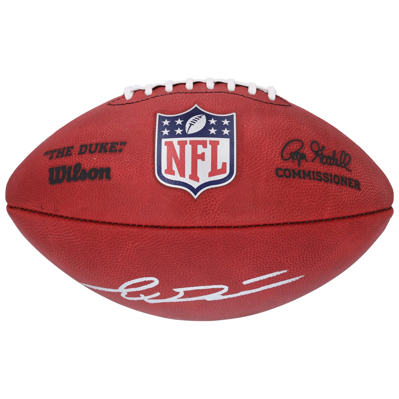 Jaxson Dart Signed Wilson Duke Football | New York Giants