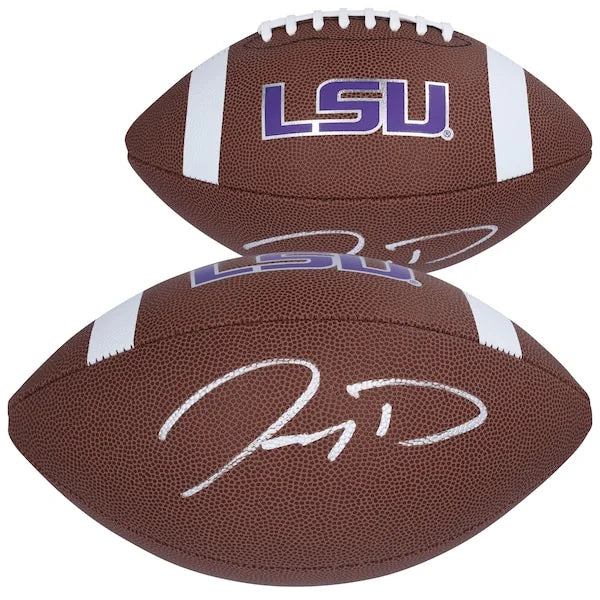 Jayden Daniels Signed LSU Tigers Nike Football | Authenticated