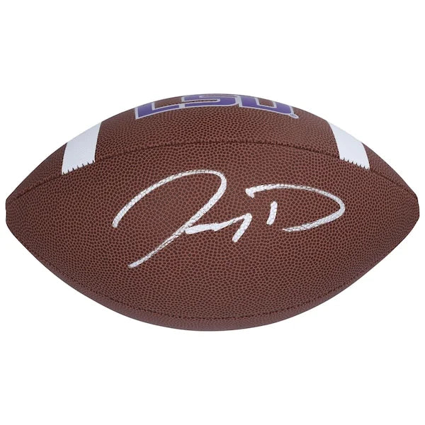 Jayden Daniels Signed LSU Tigers Nike Football | Authenticated