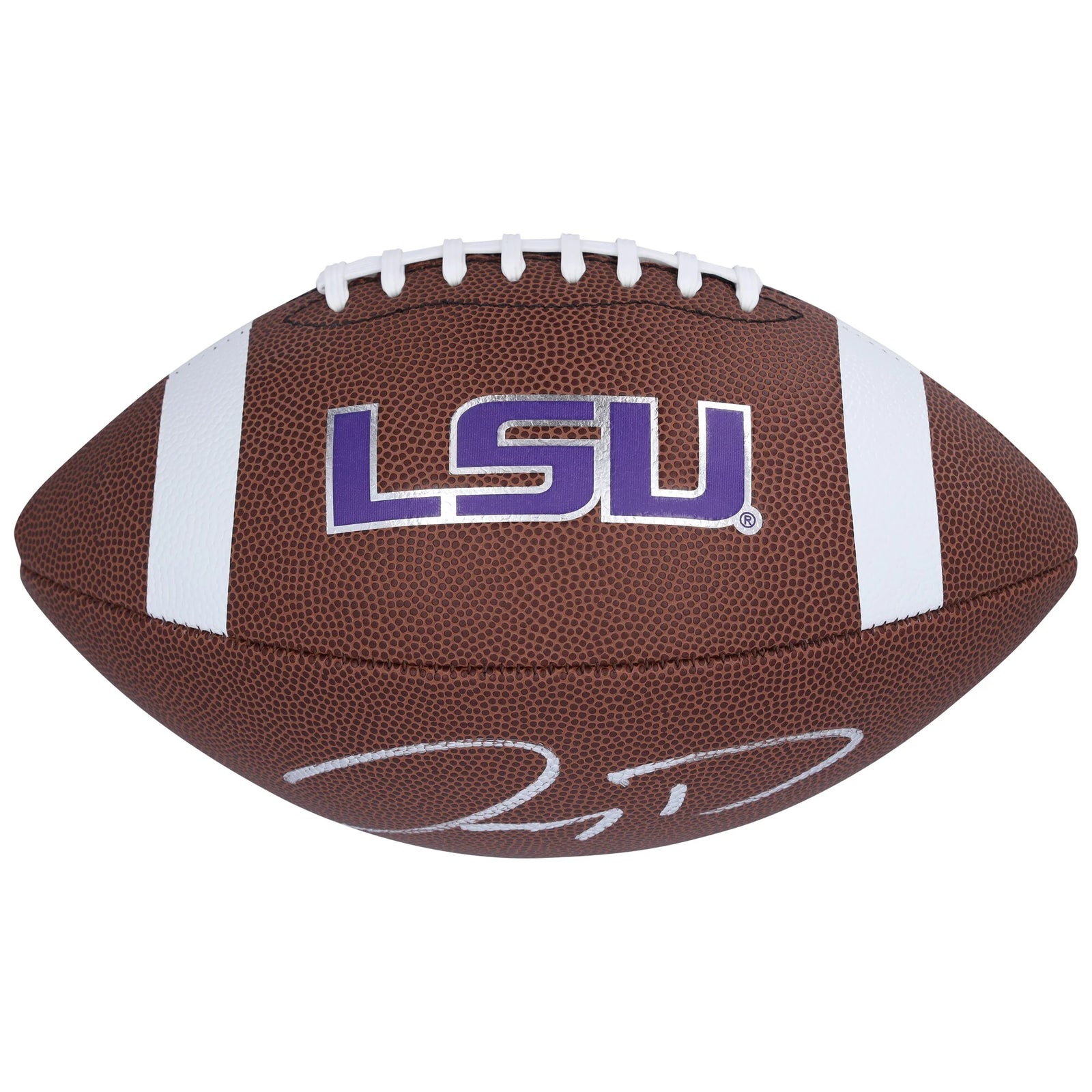 Jayden Daniels Signed LSU Tigers Nike Football | Authenticated