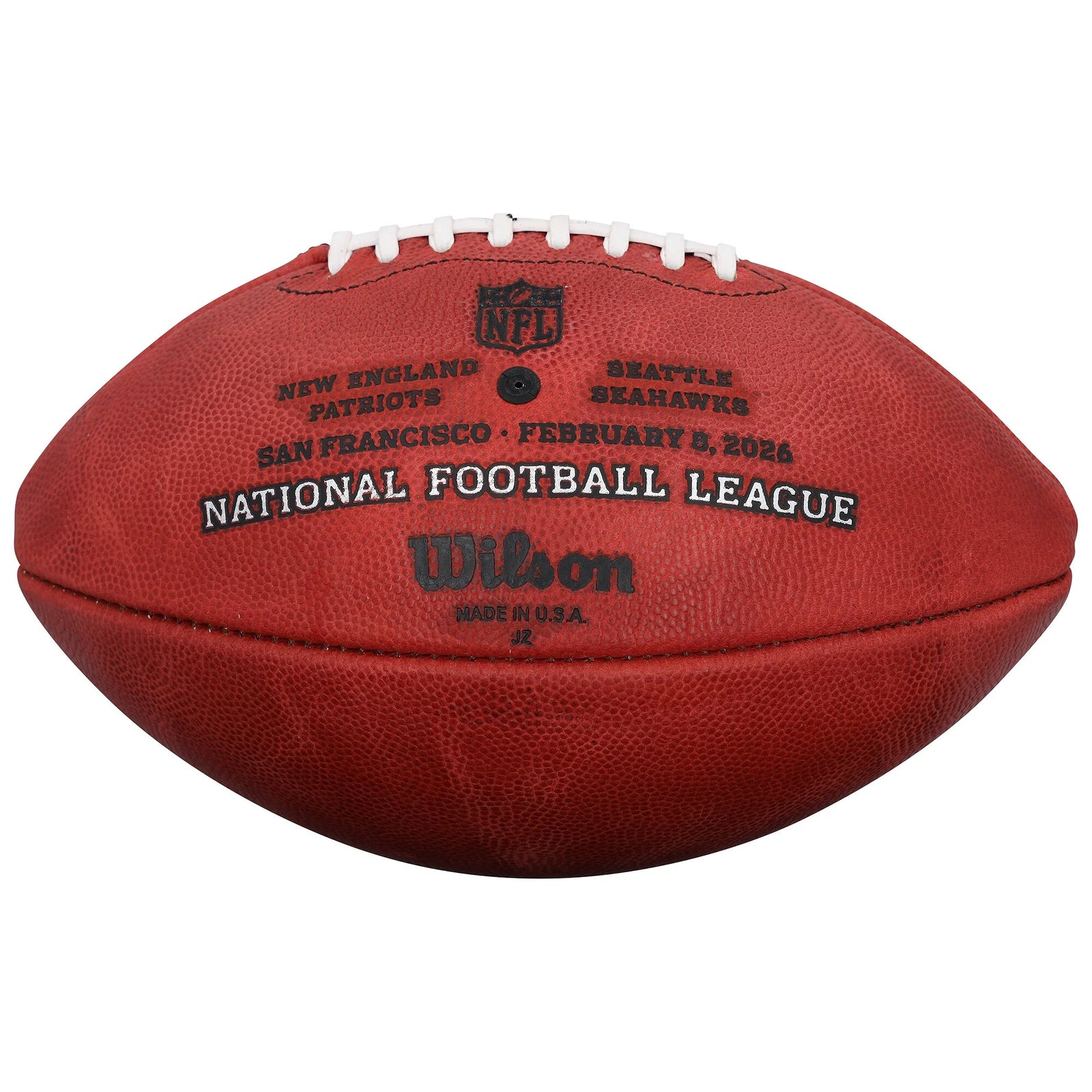 Sam Darnold Signed Super Bowl LX Wilson Duke Football | Seahawks