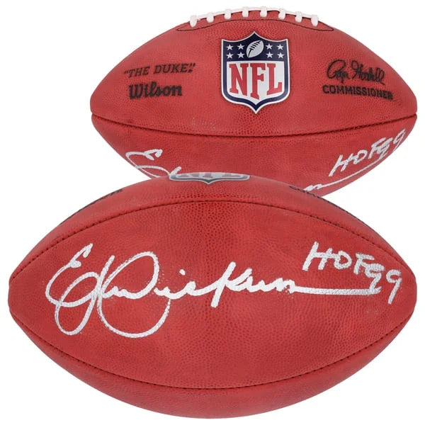 Eric Dickerson Signed Rams Football | HOF 99 Inscription | WFTBLDI0028