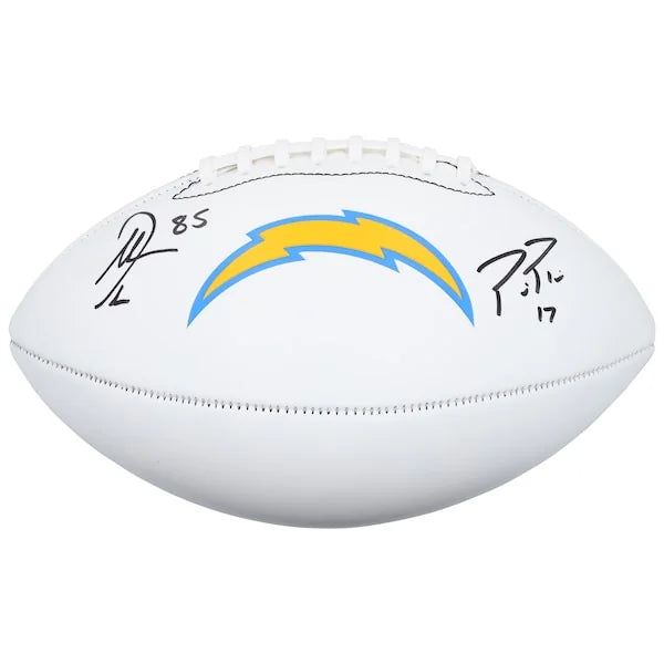 Philip Rivers & Antonio Gates Signed Chargers Football | Authenticated