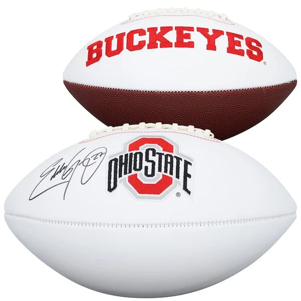 Eddie George Signed Ohio State Buckeyes Football | Rawlings