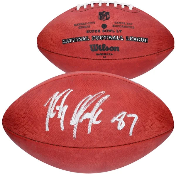 Rob Gronkowski Signed Super Bowl LV Duke Football | Buccaneers