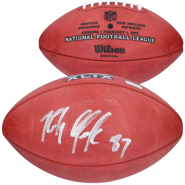 Rob Gronkowski Signed Super Bowl XLIX Pro Football | Patriots