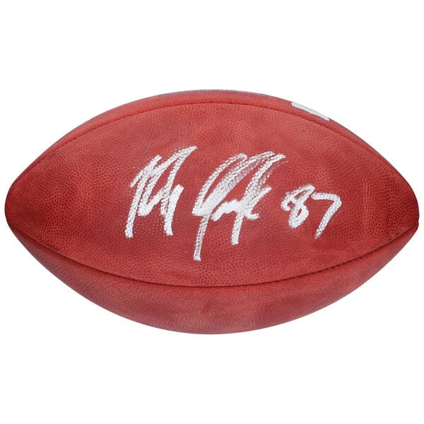 Rob Gronkowski Signed Wilson Super Bowl LI Pro Football | Patriots