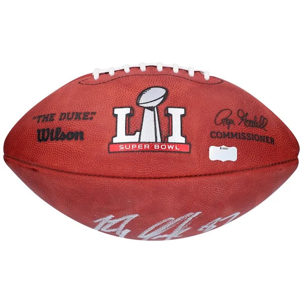 Rob Gronkowski Signed Wilson Super Bowl LI Pro Football | Patriots