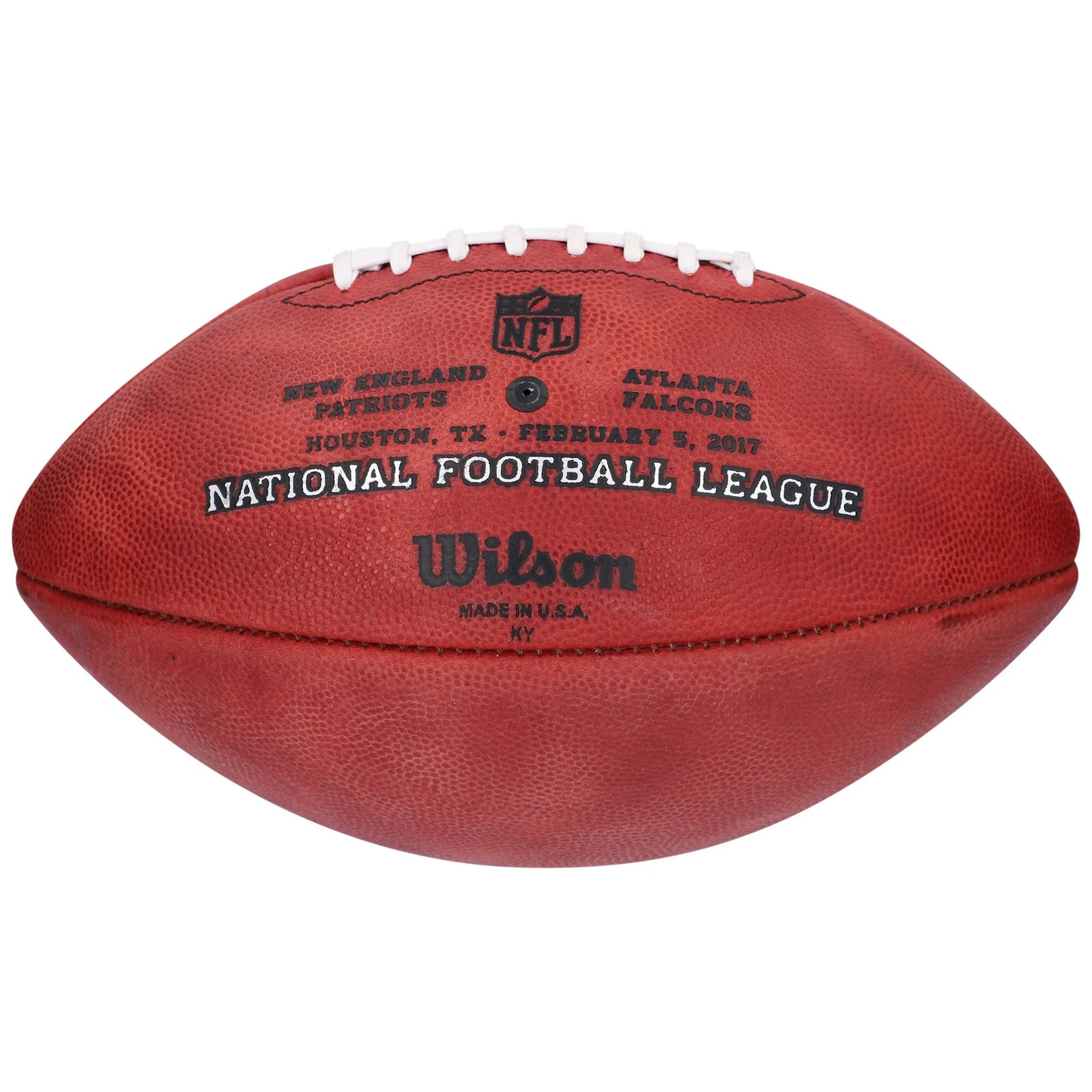 Rob Gronkowski Signed Wilson Super Bowl LI Pro Football | Patriots