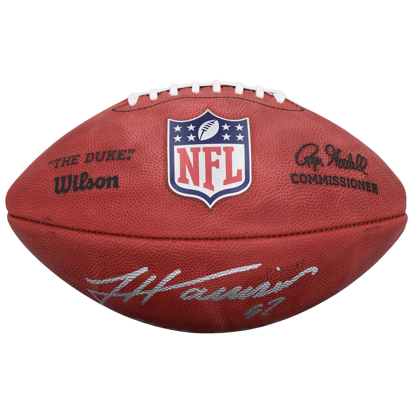 James Harrison Signed Steelers Football | 2008 DPOY Inscription