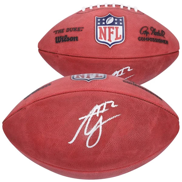 Ashton Jeanty Signed Wilson Duke Football | Las Vegas Raiders