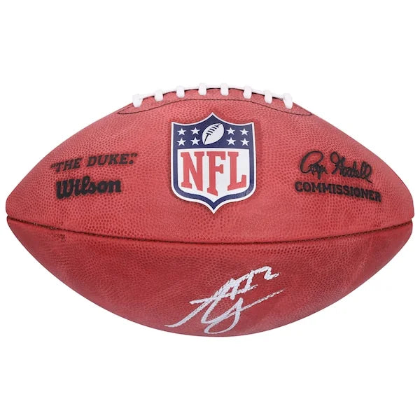 Ashton Jeanty Signed Wilson Duke Football | Las Vegas Raiders