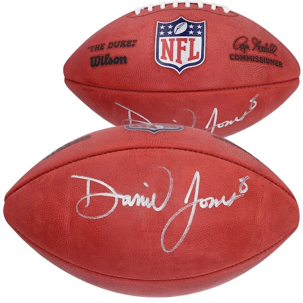 Daniel Jones Signed Wilson Duke Football | Indianapolis Colts