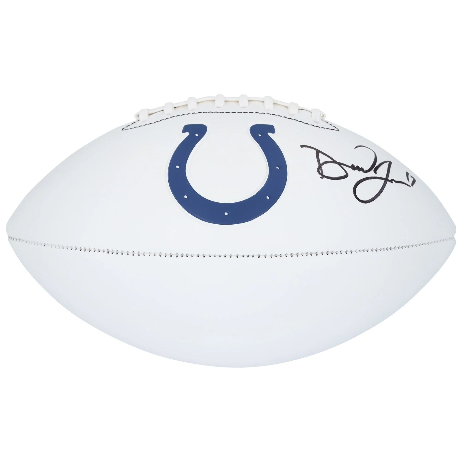 Daniel Jones Signed Colts Franklin Football | Authenticated