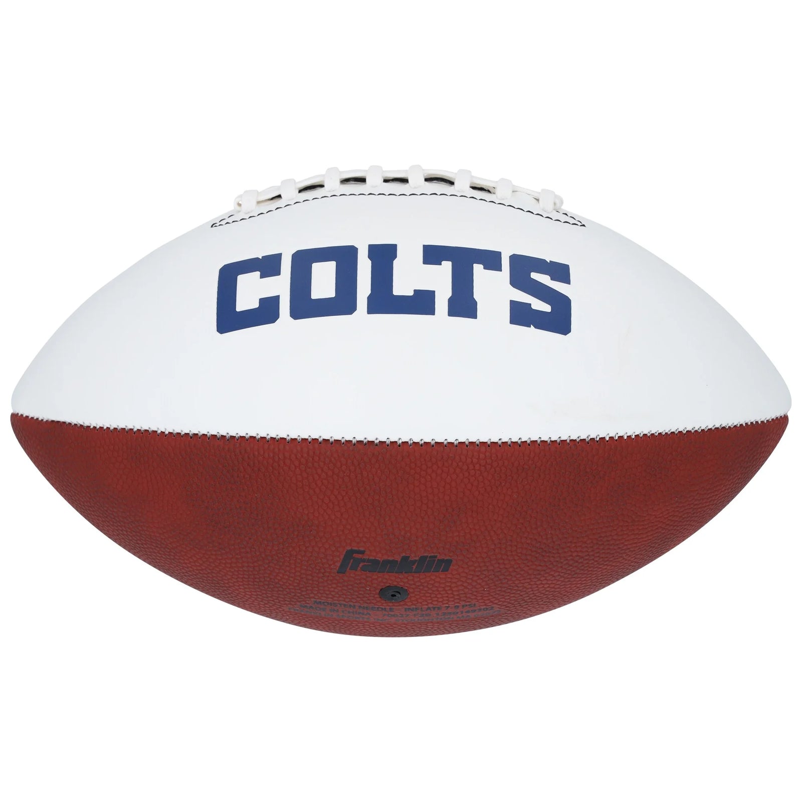 Daniel Jones Signed Colts Franklin Football | Authenticated
