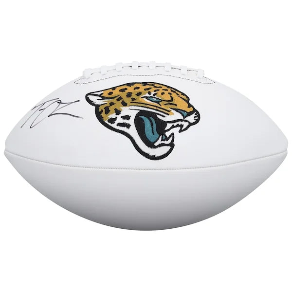 Trevor Lawrence Signed Jaguars Football | White Panel Wilson