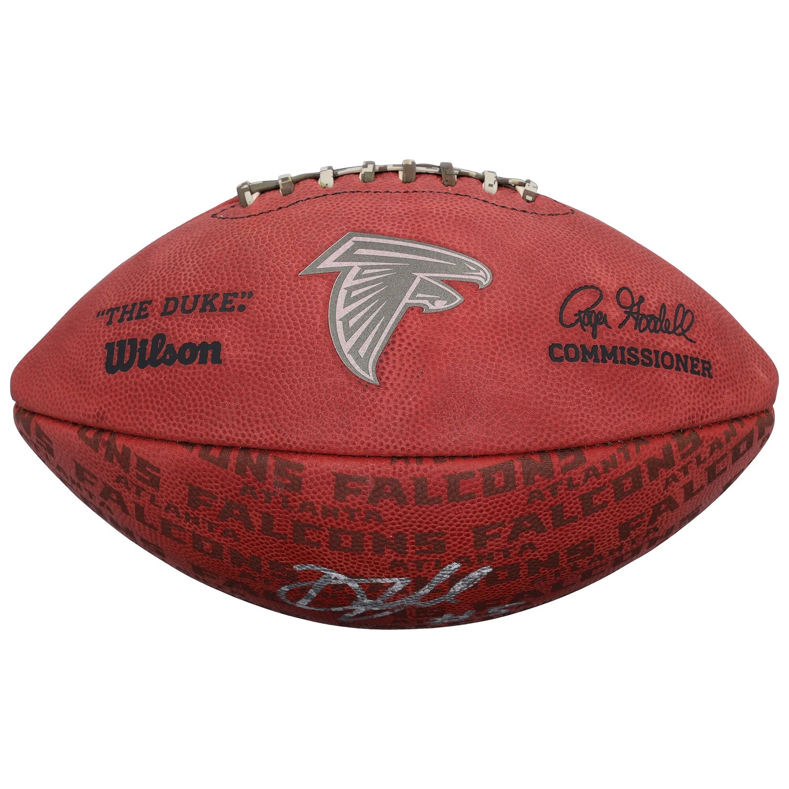 Drake London Signed Duke Showcase Football | Atlanta Falcons