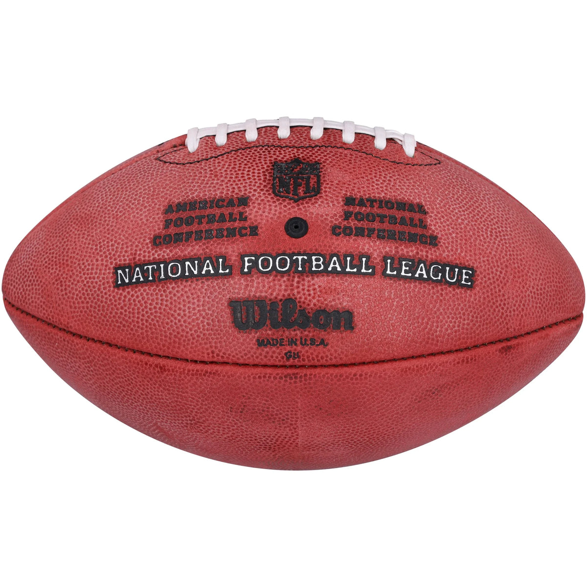 Drake Maye Signed Patriots Wilson Duke Football | Authenticated | WFTBLMA0291