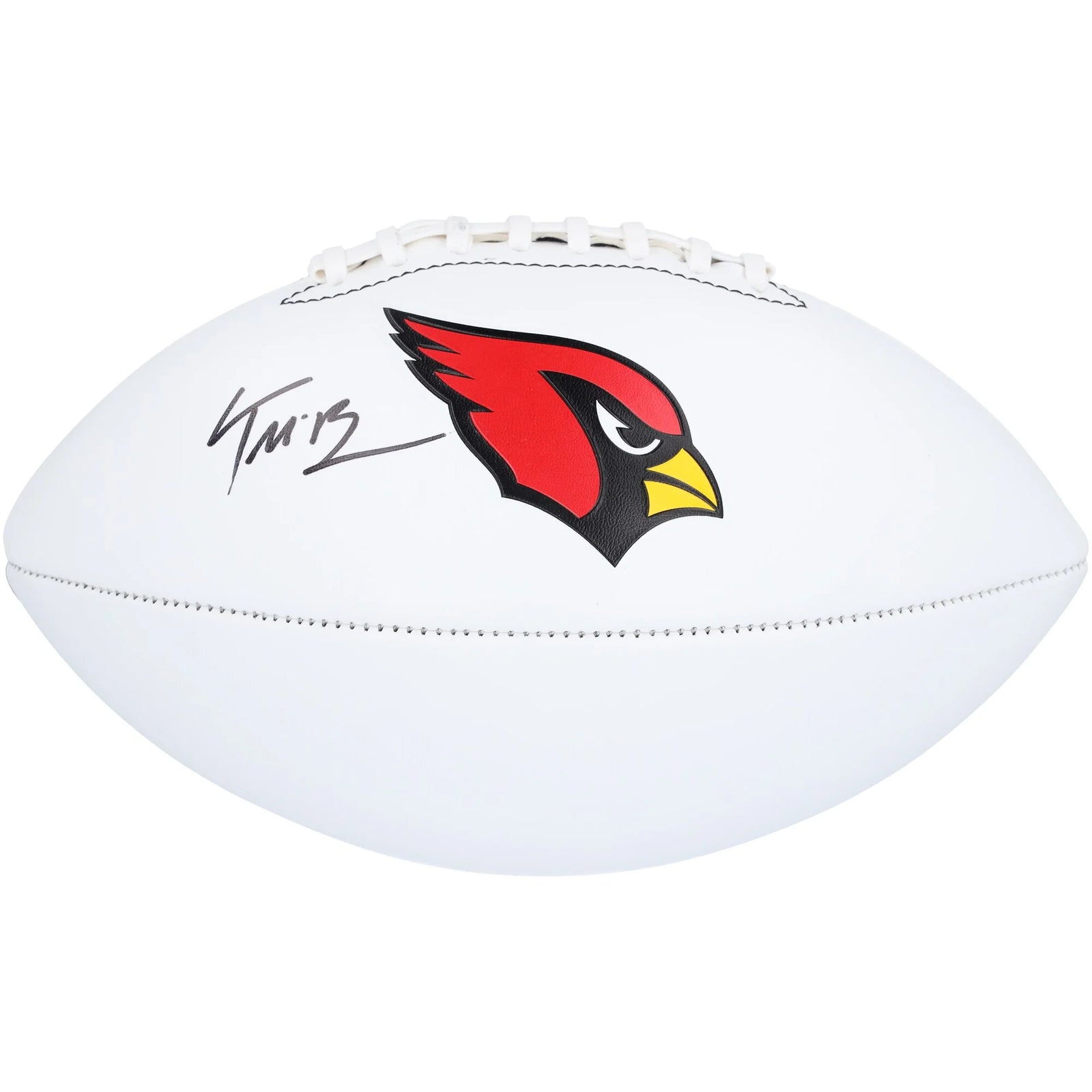 Trey McBride Signed Cardinals Football | Franklin White Panel