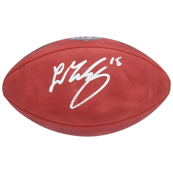 Ladd McConkey Signed Chargers Football | Authenticated