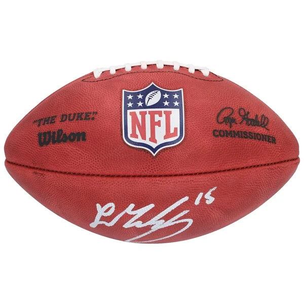 Ladd McConkey Signed Chargers Football | Authenticated