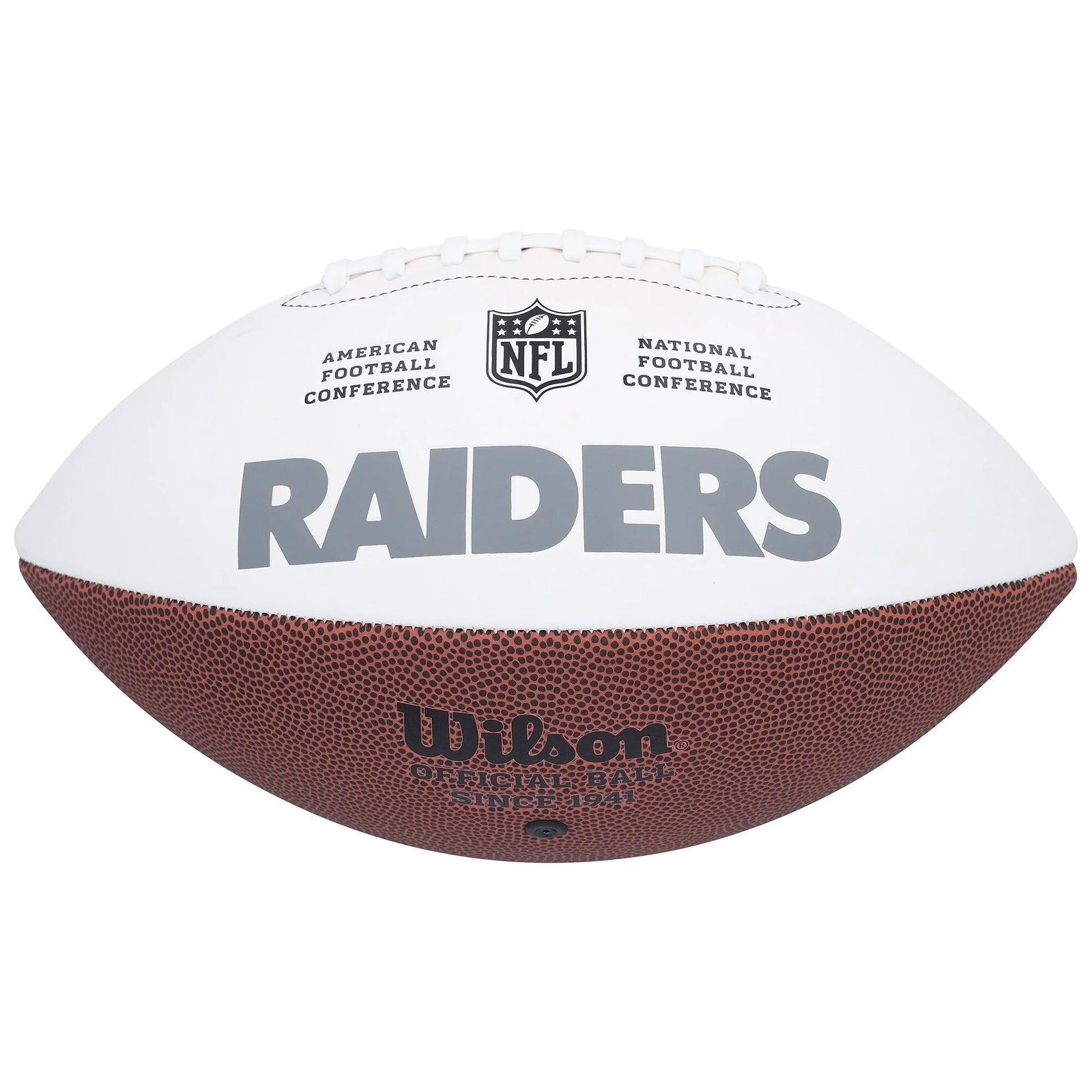 Fernando Mendoza Signed Raiders Football | 2026 #1 Pick Inscription