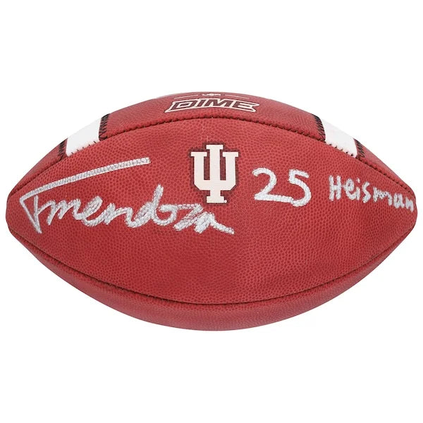 Fernando Mendoza Signed Adidas Football | 2025 Heisman Inscription